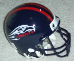 RARE Liberty University Flames Football Mini Helmet 13 Styles