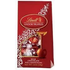 Lindt Lindor Truffles Chocolate Milk Candy Brand New 3 Bags
