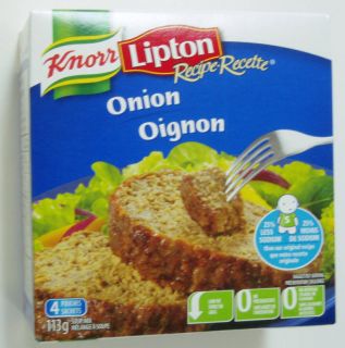 Lipton Onion Soup Secret Recipe DIP Mix 4 in Box Canada