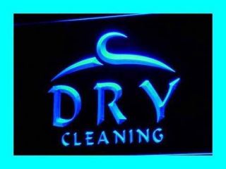 I231 B Open Dry Cleaning Laundromat Shop Light Signs