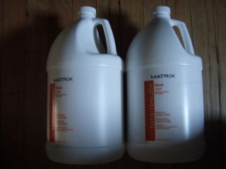 MATRIX SLEEK LISSE TOTAL RESULTS SHAMPOO & CONDITIONER ~ GALLONS   NEW