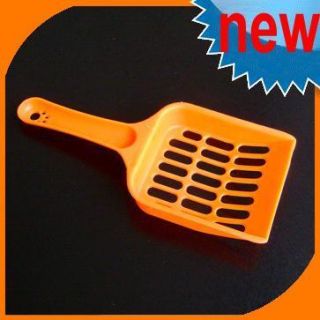 Orange Cat Litter Scoop Sand Shovel for most breeds Cleaning  Easy