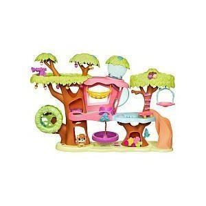 Littlest Pet Shop Treehouse Playset Lil Petshop Toy Tree House