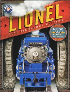 Lionel 2012 Train Catalog Signature Edition O Gauge Train MTH Dealer