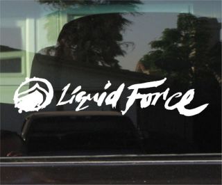 Liquid Force Wakeboards Vinyl Decal Sticker Pair