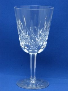 Lismore Pattern Waterford Water Glass Goblet Mint