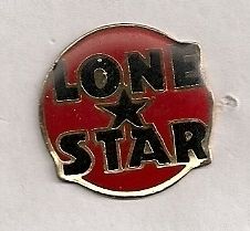 Lone Star Beer Name Emblem Vintage Enamel Pin
