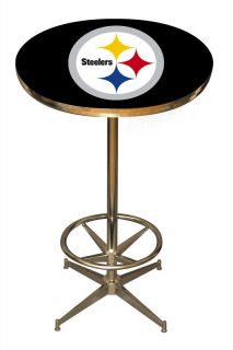 Pittsburgh Steelers Logo 41 Breakfast Bar Pub Table