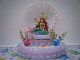 The Little Mermaid Cake Topper