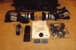 Canon XL2 Camcorders Pair with EXTRAS