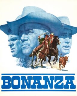 Bonanza Lovely Art Poster Lorne Greene 1966 Unik