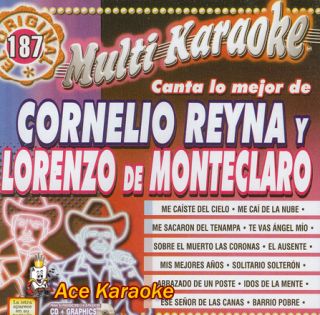 0187 Canta Lo Mejor de Cornelio Reyna Y Lorenzo de Monteclaro C