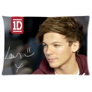 UNIQUE 1D One Direction Louis Tomlinson Siggy Signature Photo Pillow