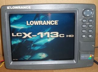 Lowrance LCX 113C HD Fishfinder GPS Unit LCX113C HD