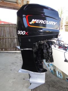2003 Mercury 300x 300 HP EFI 2 Stroke Outboard Motor Low Hours