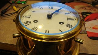 Vintage Schatz Germany Clock with Key Works When Wound
