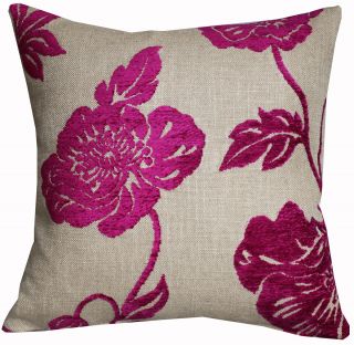 Lorca Alora Fabric Chenille and Linen Decorative Cushion Cover Pillow