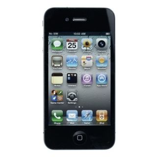 AT T Apple iPhone 4 16GB No Contract 3G GSM Camera Touchscreen WiFi
