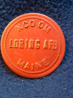 Loring Air Force Base Maine 25c Trade Token