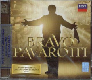 Luciano Pavarotti Bravo Pavarotti SEALED 2 CD Set 2010