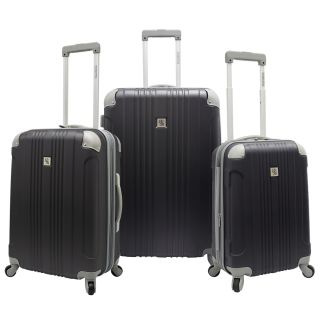 Hills Country Club Malibu 3 Piece Hardside Spinner Luggage Set