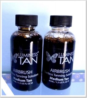 Luminess Tan Airbrush Tanning Refill Kit Medium Tan