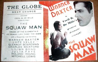 The Squaw Man 31 Lupe Velez Classic Film Herald