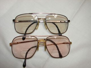 Vintage 2 Luxottica Hector Gunpowdergep Berdel Steroflex Pat Eye