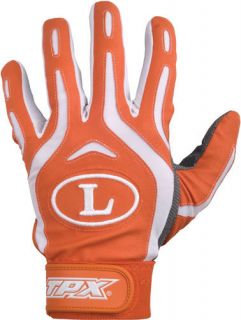 Louisville BG26 Pro Design Adult Batting Gloves Orange Small Pair