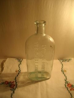 Antique Vintage Lydia E Pinkhams Vegetable Compound Bottle Embossed