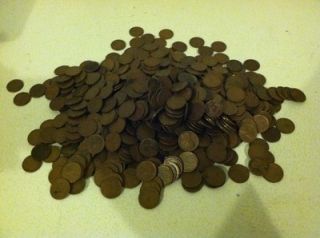 Lot 250 Un Searched Wheat Pennies