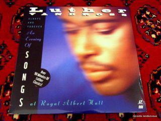 Luther Vandross Always Forever An Evening of Songs Laserdisc LD SEALED