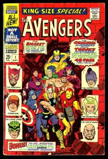 AVENGERS Special 1 1967 Iron Man Thor Captain America Hawkeye Wasp