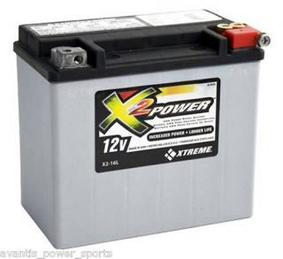Battery Xtreme X2 AGM Permaseal X2 16L Two Year Warranty