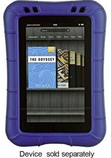 NEW M EDGE SUPERSHELL BLUE FOAM KINDLE FIRE CASE HELPS THOSE W