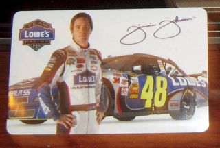 Lowes Team Racing NASCAR Driver Jimmie Johnson 48 2009 Gift