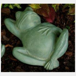 Frog on Back Al U Loy Statue