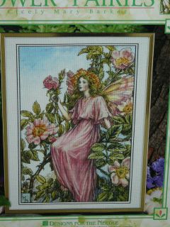 Fairies Wild Rose Fairy Cross Stitch Kit Cicely Mary Barker Design New