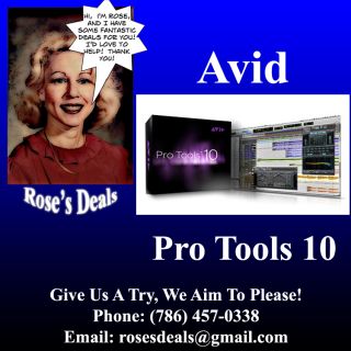 Tools 9 to Pro Tools 10 Upgrade Music Recording Software Mac PC