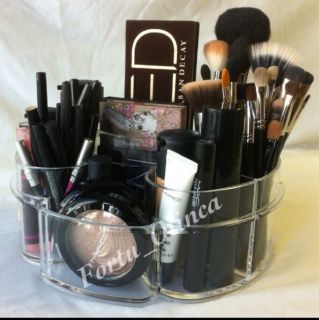 Mac Makeup Vanity Organizer Brush Holder Storage Clear Acrylic