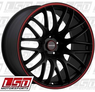 17 Tenzo R Type M Black Rims Wheels Tires Mini Cooper 205 45 17
