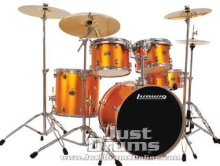 Ludwig Element 5pc Pop Drum Set Hardware Included 
