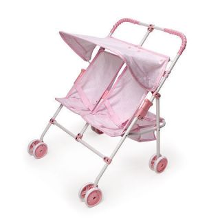 Double Doll Side by Side Umbrella Stroller