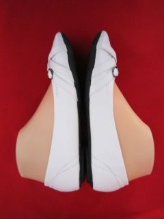 White Women Flat Shoes US Size 5 10