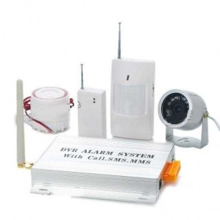 Wireless GSM Anti Theft Home Security Alarm System w Camera