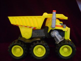 2009 Matchbox Deluxe Rocky The Robot Dump Truck interactive with two