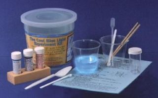 Cool Blue Light Experiment Kit Chemistry Science Set