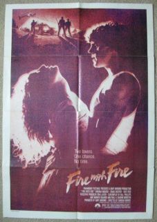 Virginia Madsen Fire with Fire 1986 Movie Poster 4698