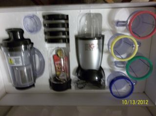 Magic Bullet Deluxe 25 PC Set with Blender Chopper Grinder New in Box