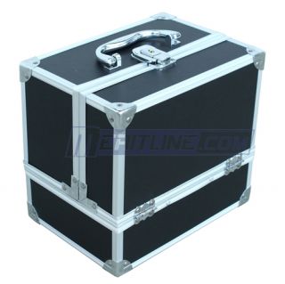 Professional Cosmetic Makeup Train Case in Black